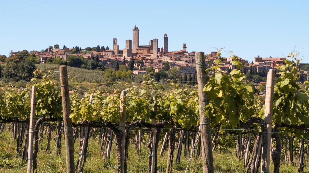 Вилла Fattoria Abbazia Monte Oliveto Сан-Джиминьяно Экстерьер фото